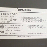 Siemens Schütz 3TB4717-0BB0 GEB