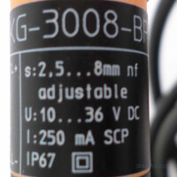 ifm efector kapazitiver Näherungsschalter KG5006 KG-3008-BPKG NOV