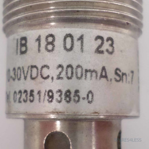 ipf electronic Induktiver Sensor IB180123 NOV