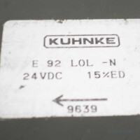 Kuhnke Drehmagnet E92 L0L-N 24VDC NOV