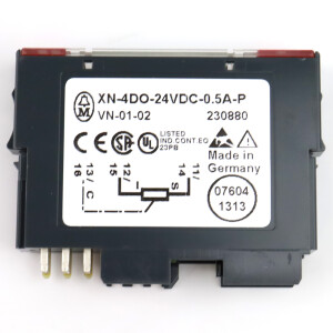 Klöckner Moeller Digitalausgabe XN-4DO-24VDC-0.5A-P 230880 NOV