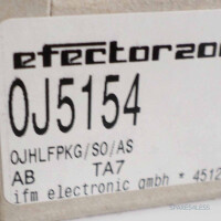 IFM Laser-Lichttaster 0J5154 0JHLFPKG/S0/AS OVP