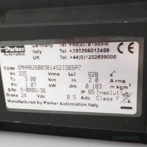 Parker Servomotor SMHA826003814S2ID65A7 GEB