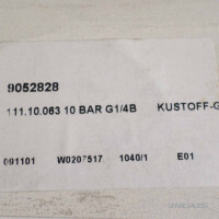 WIKA Manometer 111.10.063 10BAR G1/4B 9052828 OVP
