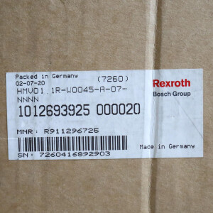 Rexroth Versorgungsgerät HMV01.1R-W0045-A-07-NNNN R911296725 OVP