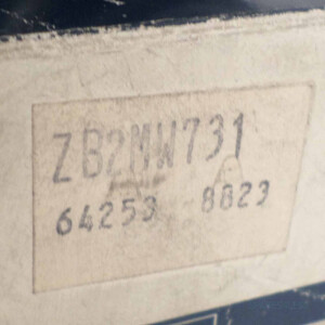 Telemecanique Druckknopf m. Lampe ZB2MW731 64253 OVP