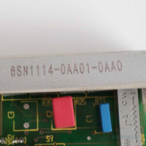 Simodrive 611-A EINSTELL-BGR 6SN1114-0AA01-0AA0 GEB