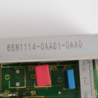 Simodrive 611-A EINSTELL-BGR 6SN1114-0AA01-0AA0 GEB