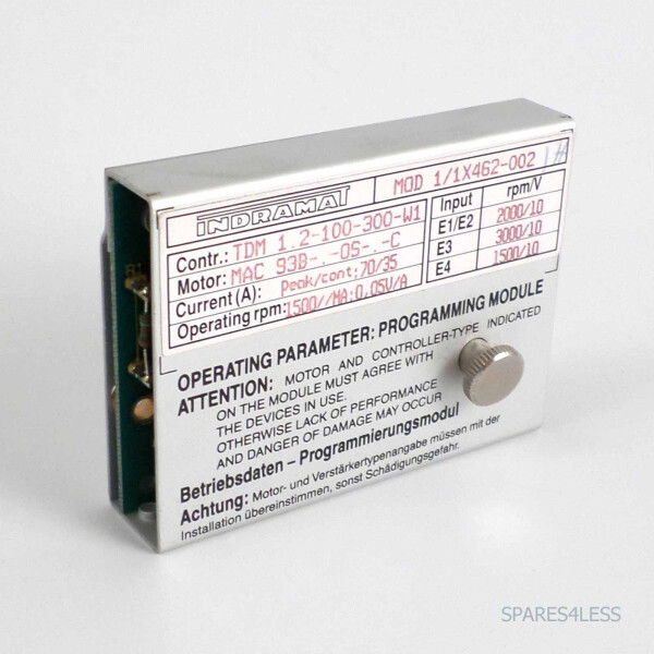 INDRAMAT Programmiermodul MOD1/1X462-002 GEB