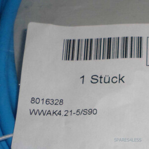 Turck Sensorkabel WWAK4.21-5/S90 8016328 OVP