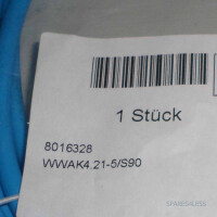 Turck Sensorkabel WWAK4.21-5/S90 8016328 OVP