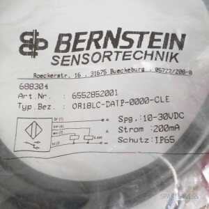 BERNSTEIN Sensor OR18LC-DATP-0000-CLE 6552852001 OVP