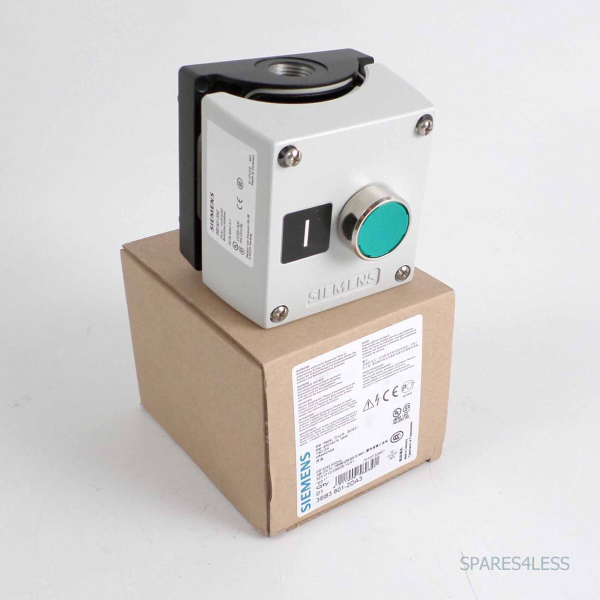 Siemens Drucktaster-Geh&auml;use 3SB3801-2DA3 OVP
