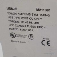 Ferraz-Shawmut Lastrennschalter Ultrasafe US6J3I M211381 600V/60A GEB