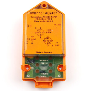 ifm AS-Interface CompactLine M12 4DI IR IP67 AC2457 GEB