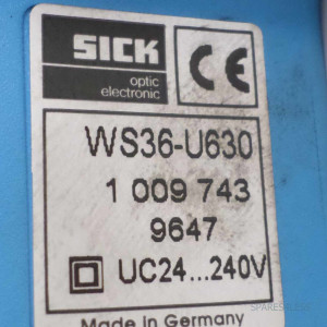 SICK Lichtschranke WS36-U630 1009743 GEB