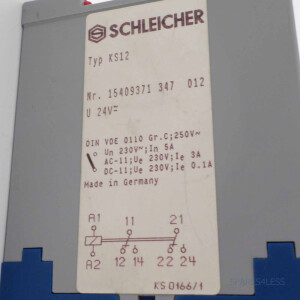 SCHLEICHER Relais KS12 15409371 GEB