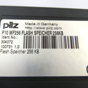 Pilz P10 MF256 Flash Speicher 256KB 304072 GEB