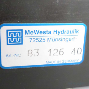 MeWesta Hydraulik Zwischenplatten-Ventil NG6 8312640 NOV