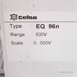 CELSA Spannungsmessgerät EQ96n 0...500V OVP