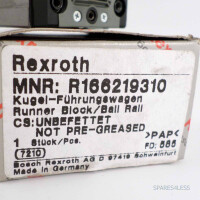 Rexroth Kugelwagen R166219310 OVP