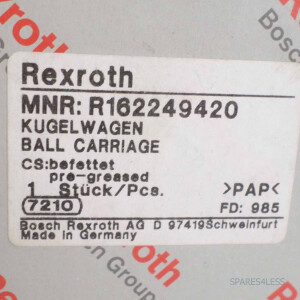 Rexroth Kugelwagen R162249420 OVP