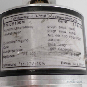 TR Electronic Drehgeber CE100M / PT100 100-00083/227 GEB