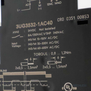 Siemens Simirel Überwachungsrelais 3UG3532-1AC40 GEB