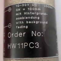 wenglor sensoric Reflextaster HW11PC3 GEB