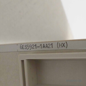 Simatic S5 CPU921 6ES5 921-1AA21 REM