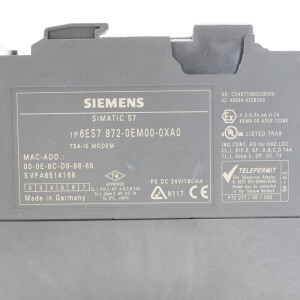 Simatic S7 TS Adapter IE Modem 6ES7 972-0EM00-0XA0 OVP