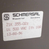 SCHMERSAL Positionsschalter Z1K 355-02z GEB