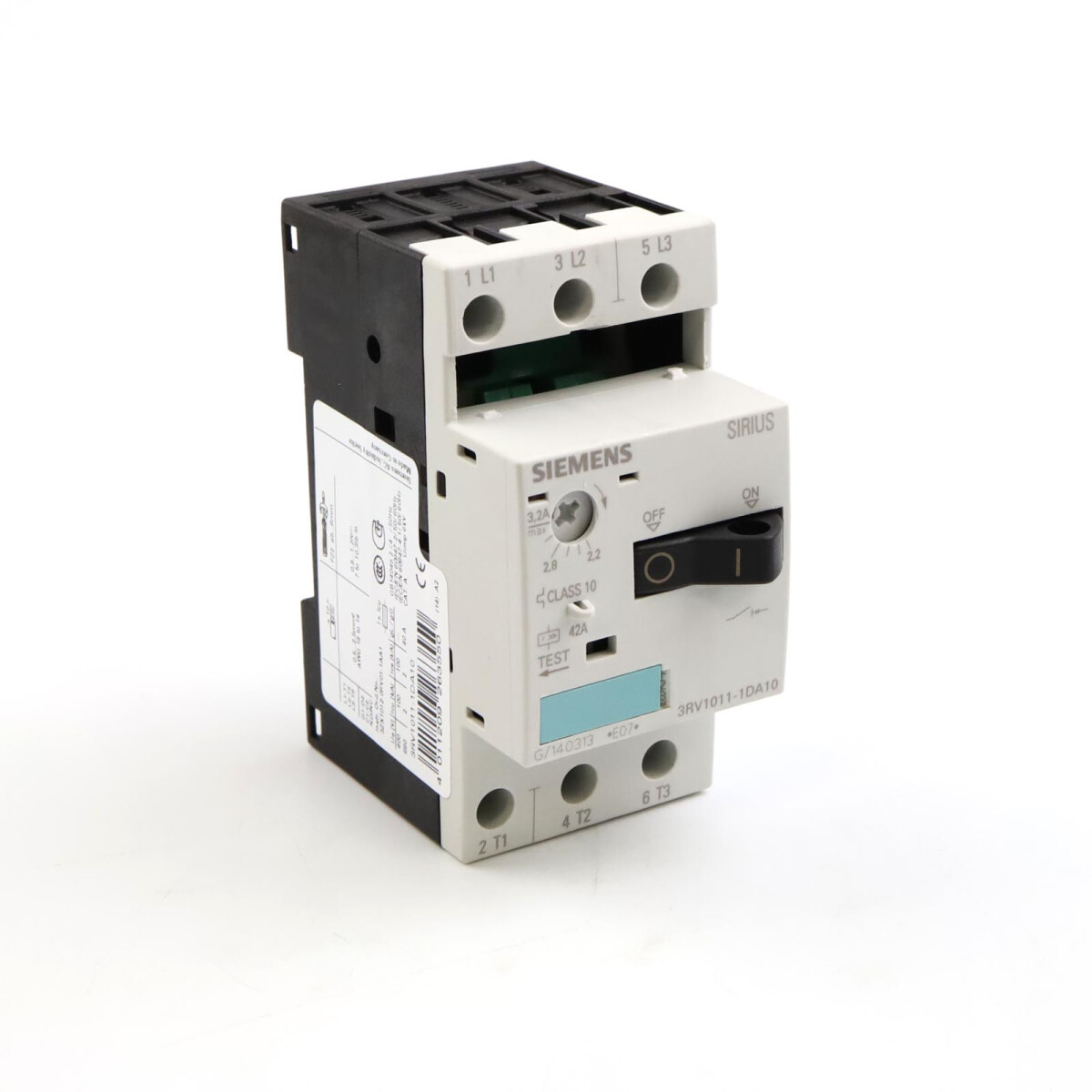 Siemens Leistungsschalter 3RV1011-1DA10 GEB