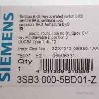 Siemens Schloss BKS 3SB3000-5BD01-Z OVP