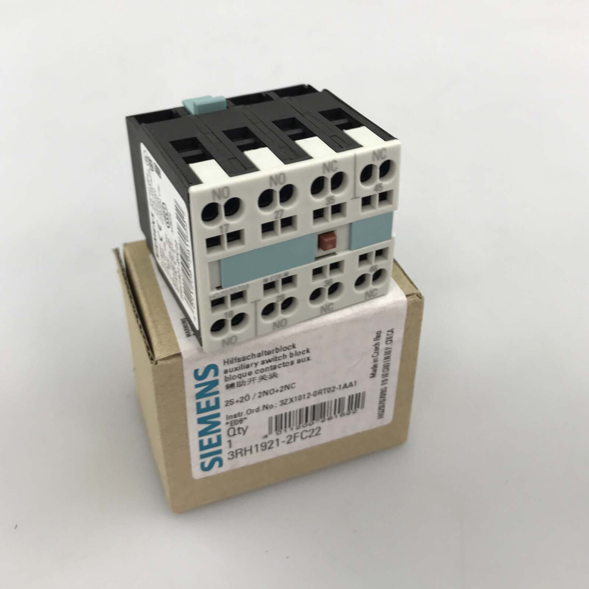 Siemens Hilfschalterblock 3RH1921-2FC22 OVP