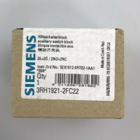 Siemens Hilfschalterblock 3RH1921-2FC22 OVP