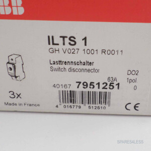 ABB Lasttrennschalter ILTS1 GHV0271001R0011 (3Stk.) OVP