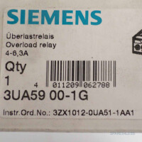Siemens Überlastrelais 3UA5900-1G OVP