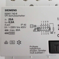 Siemens FI-Schutzschalter 5SM1742-6 OVP