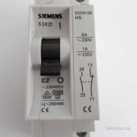 Siemens Leitungsschutzschalter 5SX2102-7 + 5SX9100HS GEB