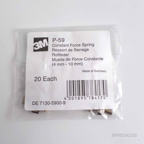 3M Kontakt-Rollfeder P-59 20er Pack OVP