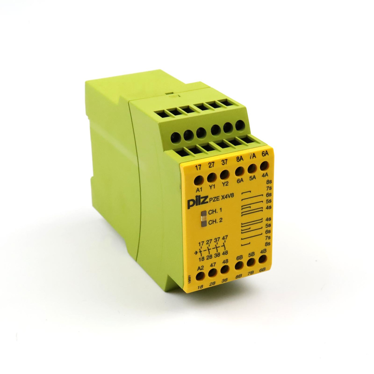 Pilz Kontakterweiterungsblock PZE X4V8 24VDC 4n/o 774584 GEB