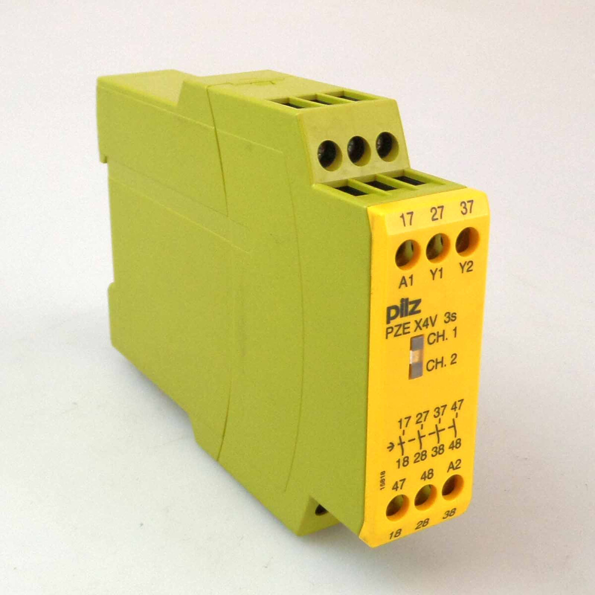 Pilz Kontakterweiterungsblock PZE X4V 3/24VDC 4n/o fix 77458