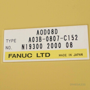 Fanuc I/O Modul Mod. D-OUTPUT A03B-0807-C152 AOD08D GEB #K2