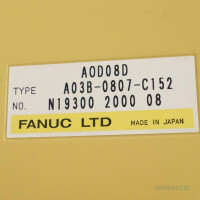 Fanuc I/O Modul Mod. D-OUTPUT A03B-0807-C152 AOD08D GEB #K2