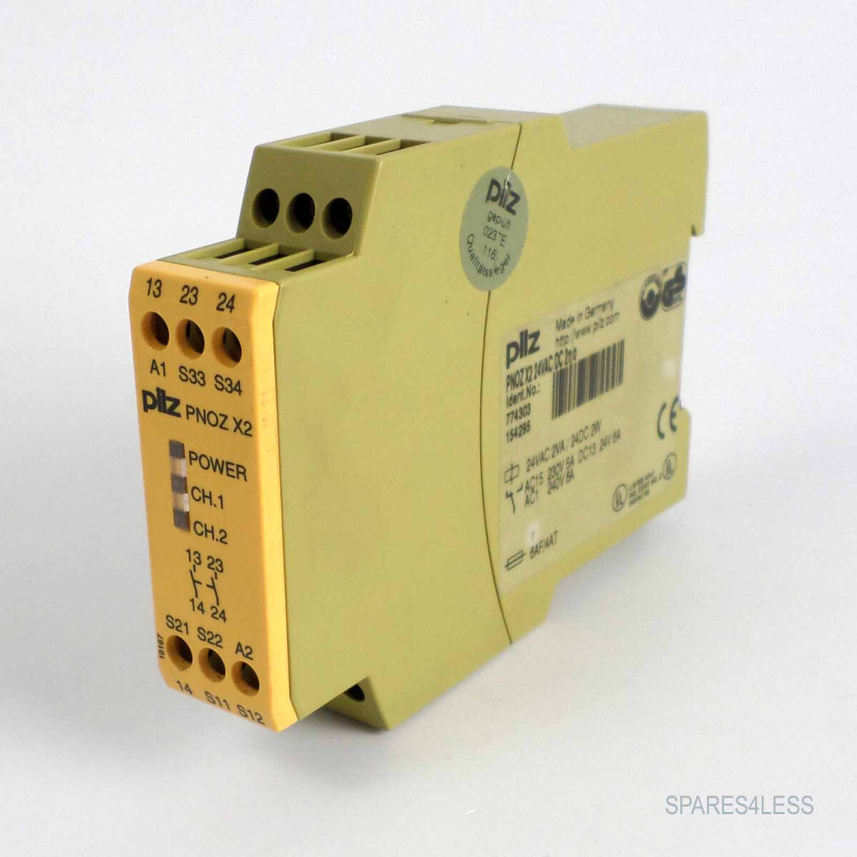 Pilz Not-Aus-Schaltgerät PNOZX2 24VAC/DC 2n/o 774303 GE