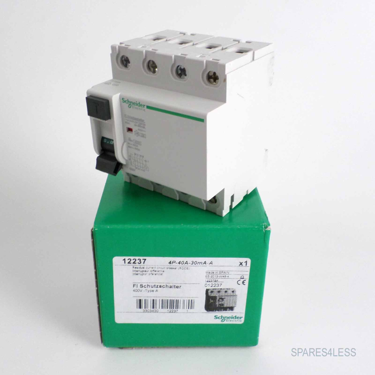 Schneider Electric FI Schutzschalter 4P-40A-30MA-A 12237 OVP