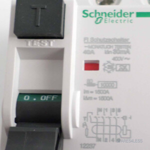 Schneider Electric FI Schutzschalter 4P-40A-30MA-A 12237 OVP