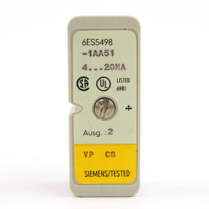 Simatic S5 Messbereichsmodul 6ES5 498-1AA51 GEB