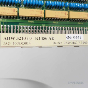 Heinen Rechnerkarte ADW3210/0 K1456 AE 07-062180-7.0-000 OVP